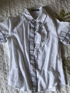 Рубашка школьная noble people. На 8 лет