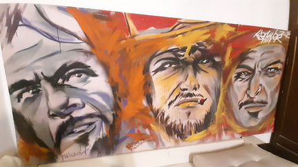 Современная живопись. портрет. картина