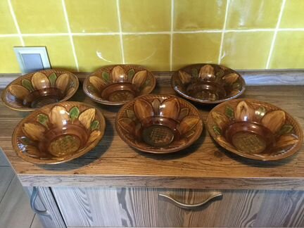 Тарелки керамические