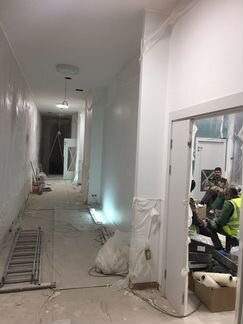 Механизированная штукатурка И шпатлёвка стен