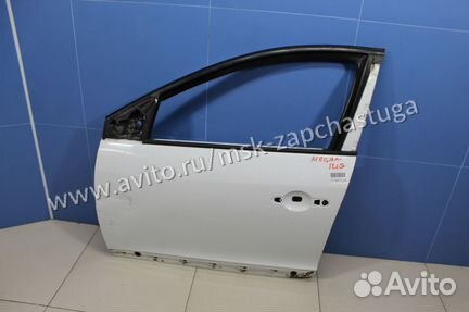 Дверь левая передняя Renault Megane 3