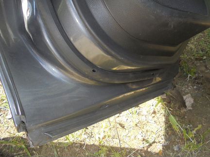 Дверь задняя правая Опель Инсигния. Серая