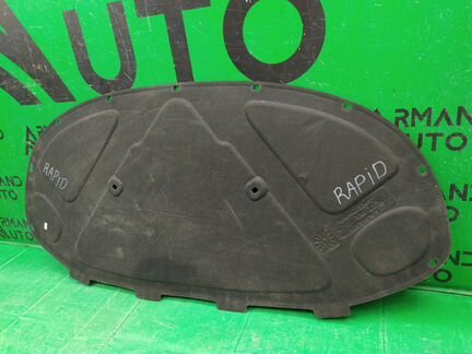 Обшивка капота Skoda Rapid 2012-2017