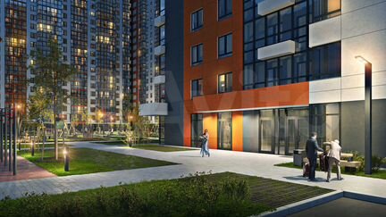 2-к квартира, 54.7 м², 24/25 эт.
