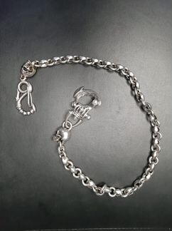 Цепочка для кошелька 925 серебро