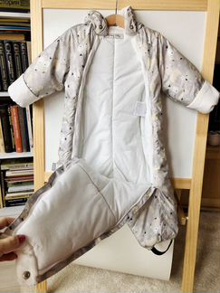 Комбинезон-трансф. зим. Kerry terry, серый 80р