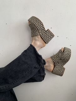 Сандалии эспадрильи босоножки сабо zara