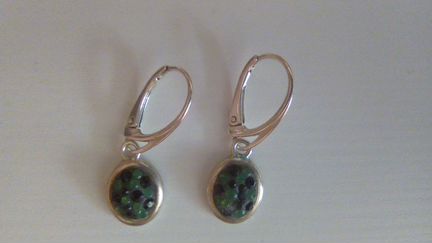 Серебряные серьги