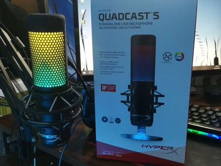 Микрофон Hyper X Quadcast S