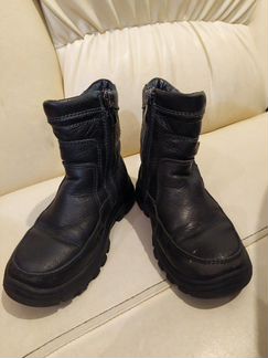 Ботинки зимние, нат. мех/кожа, р-р 28