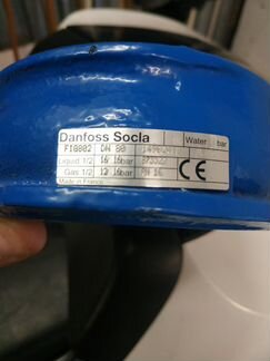 Обратный клапан danfoss socla fig802