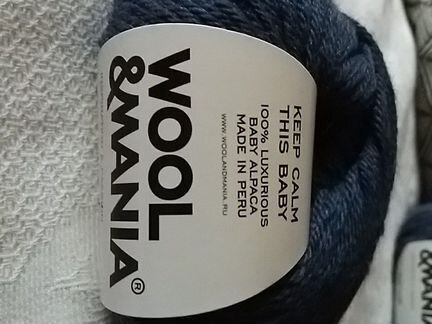 Пряжа для вязания Wool&Mania(Keep calm this baby)