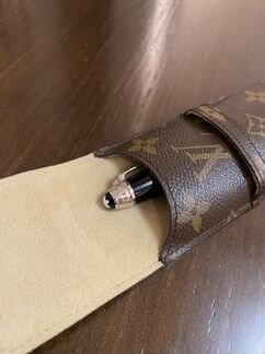 Ручка Montblanc в чехле Louis Vuitton, ориг, гум
