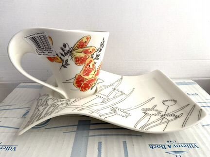 Пара 0.25L Villeroy & Boch Caffe Animals 4193