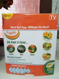 Формы для варки яиц без скорлупы Eggies