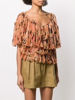 Кофта блузка бохо mes demoiselles paris, оригинал