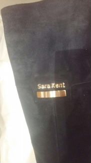 Сапоги замшевые fabiani Италия 38р