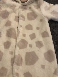 Комбинезон флисовый в виде жирафика