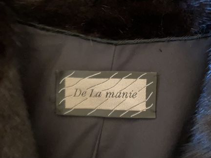 Норковая Шуба De La Manie 44 размер