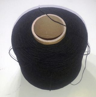 Резинка для масок, бахил и пр. Черная в наличии