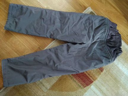 Утеплённые штаны на межсезонье