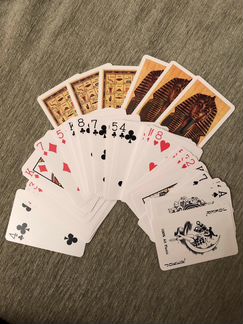 Карты пластиковые новые египет