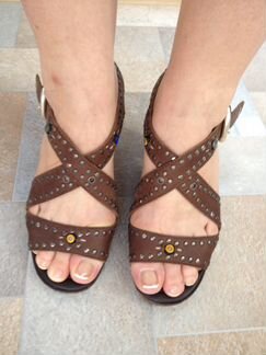 Босоножки Италия ручной работы Henry Beguelin