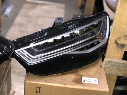 Фара передняя Ауди А6 C7 левая фулл лед matrix