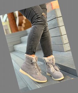 Ботинки зимние замшевые Loro Piana