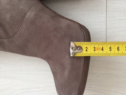 Ботфорты замшевые 39 размер