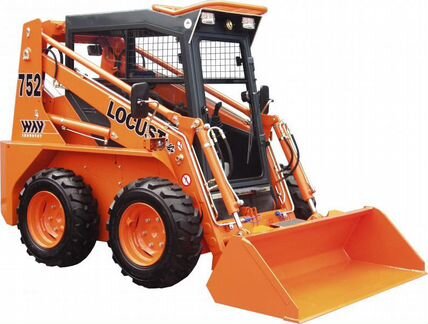 Мини-погрузчик Locust 752 лобовое стекло переднее