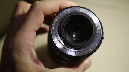 Sigma UC zoom pentax 70-210 4-5,6 AF и бленда