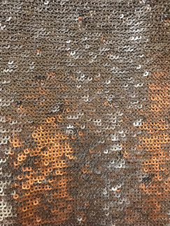 Блестящий золотой топ с пайетками Massimo Dutti